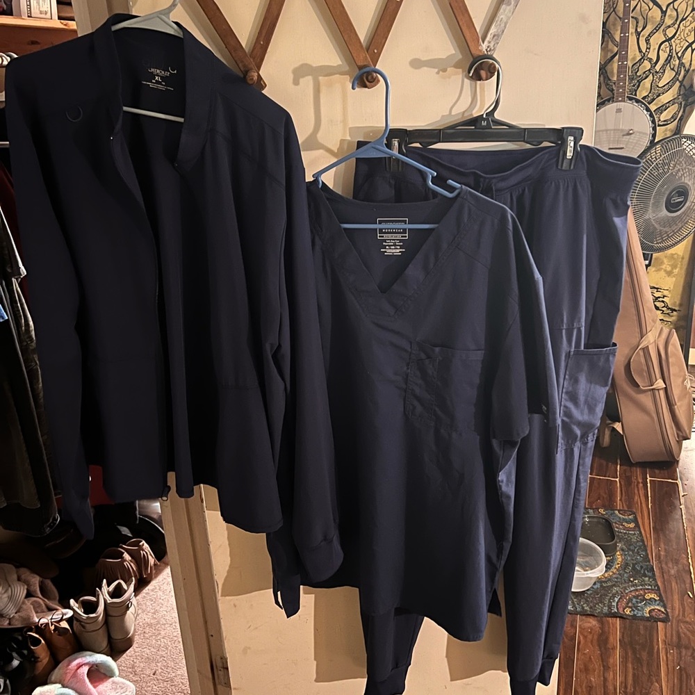 Navy Blue Scrubs